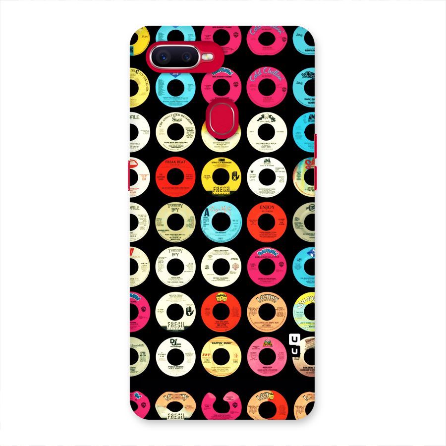 Vintage Collection CDs Back Case for Oppo F9 Pro