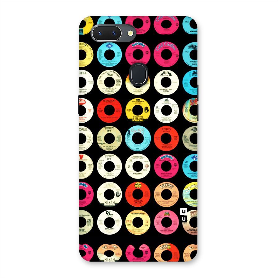 Vintage Collection CDs Back Case for Oppo Realme 2