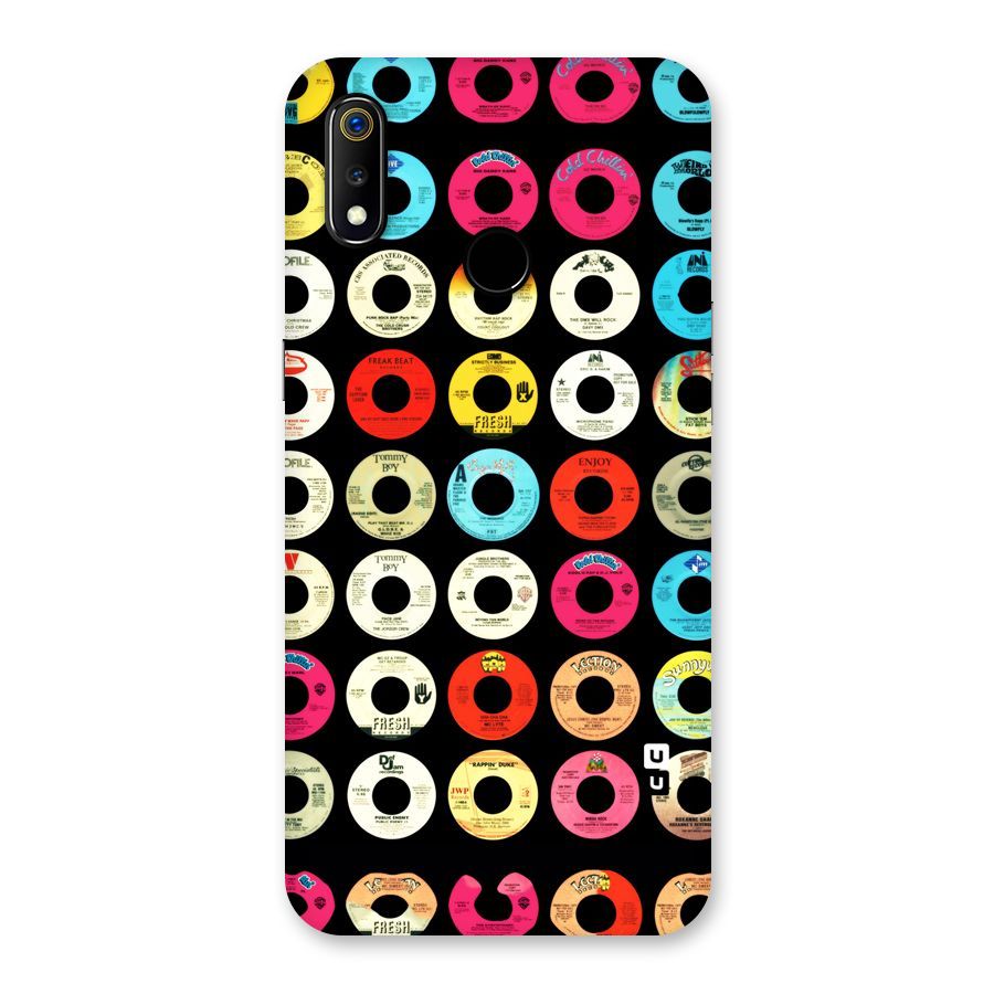 Vintage Collection CDs Back Case for Realme 3