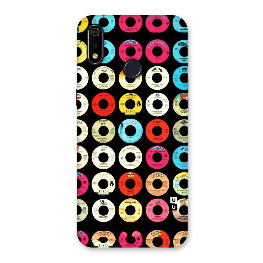 Vintage Collection CDs Back Case for Realme 3i