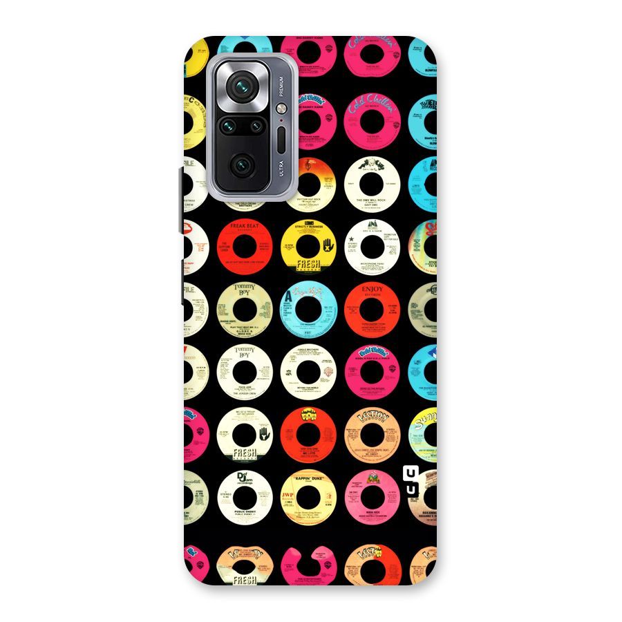 Vintage Collection CDs Back Case for Redmi Note 10 Pro