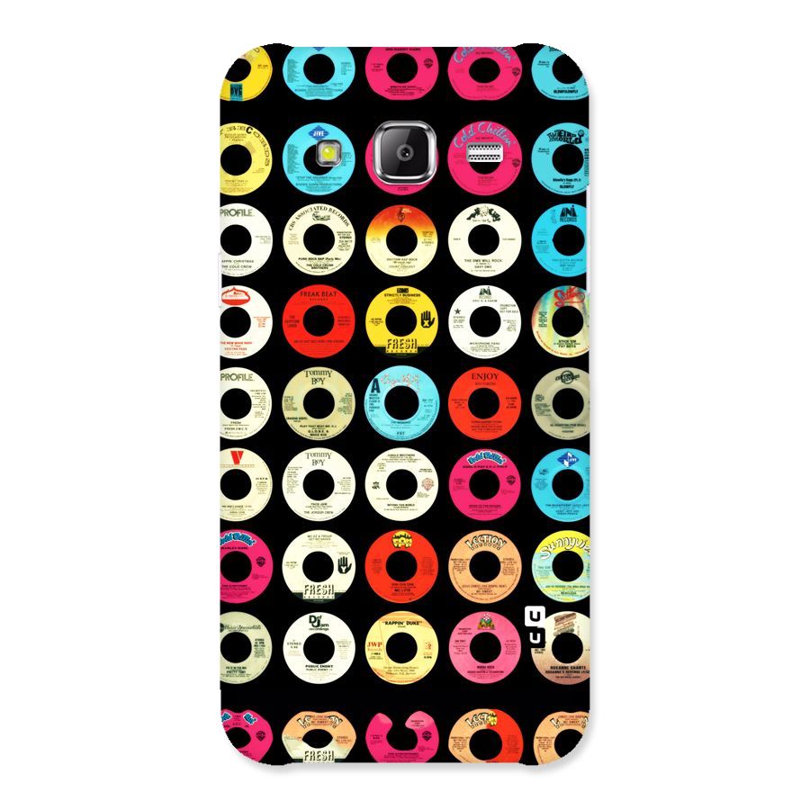 Vintage Collection CDs Back Case for Samsung Galaxy J5