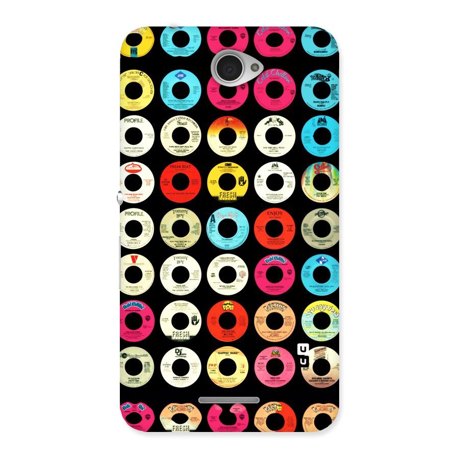Vintage Collection CDs Back Case for Sony Xperia E4