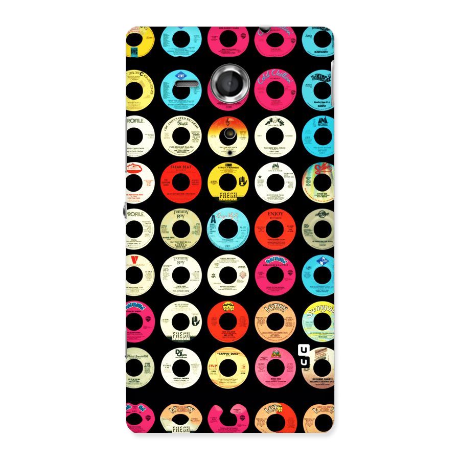 Vintage Collection CDs Back Case for Sony Xperia SP