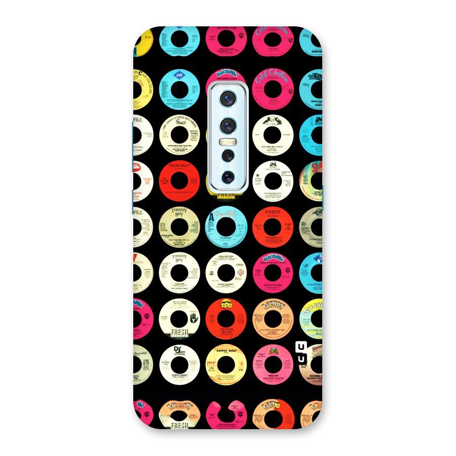 Vintage Collection CDs Back Case for Vivo V17 Pro