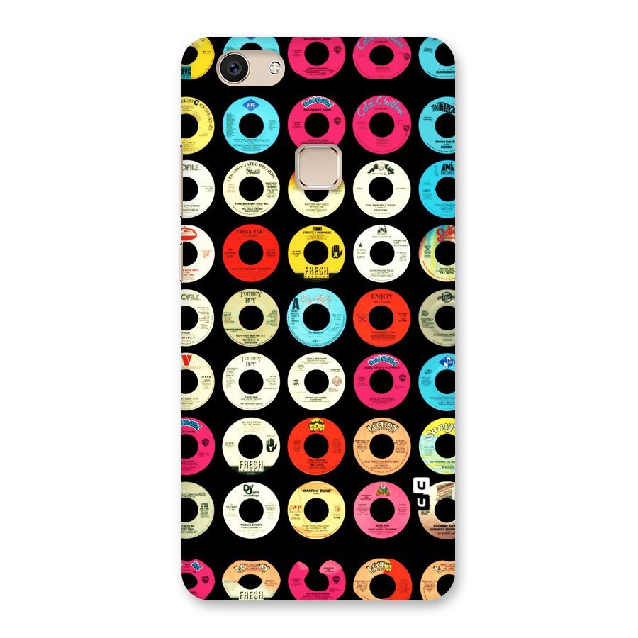 Vintage Collection CDs Back Case for Vivo V7