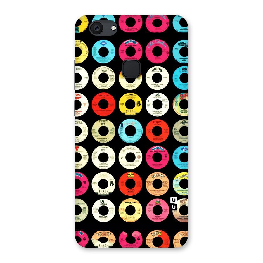 Vintage Collection CDs Back Case for Vivo V7 Plus