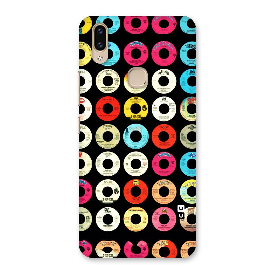 Vintage Collection CDs Back Case for Vivo V9 Youth