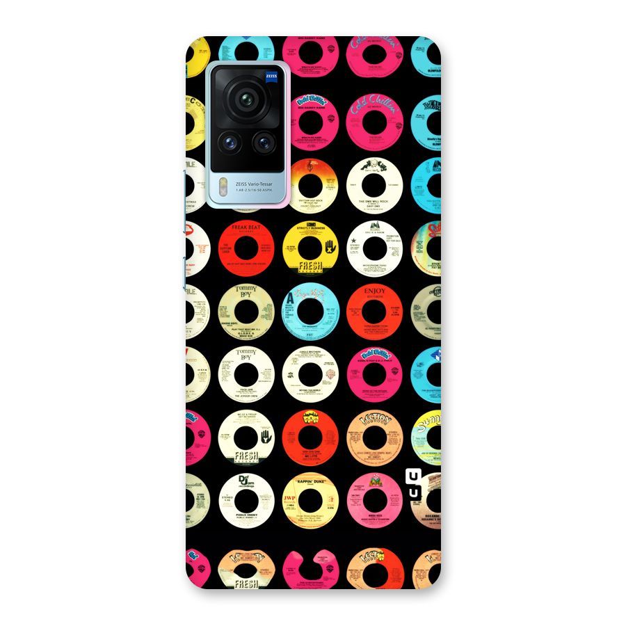 Vintage Collection CDs Back Case for Vivo X60 Pro