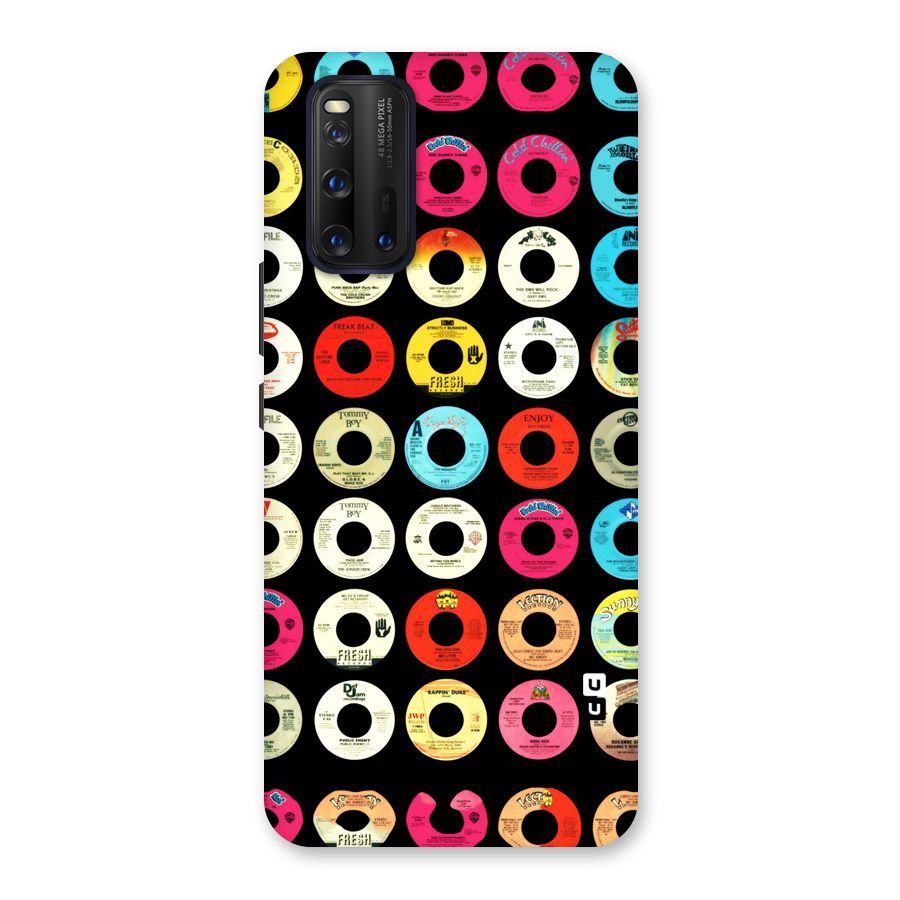 Vintage Collection CDs Back Case for Vivo iQOO 3