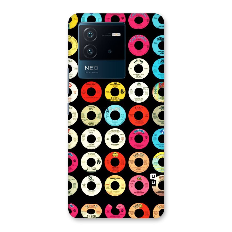 Vintage Collection CDs Back Case for Vivo iQOO Neo 6 5G