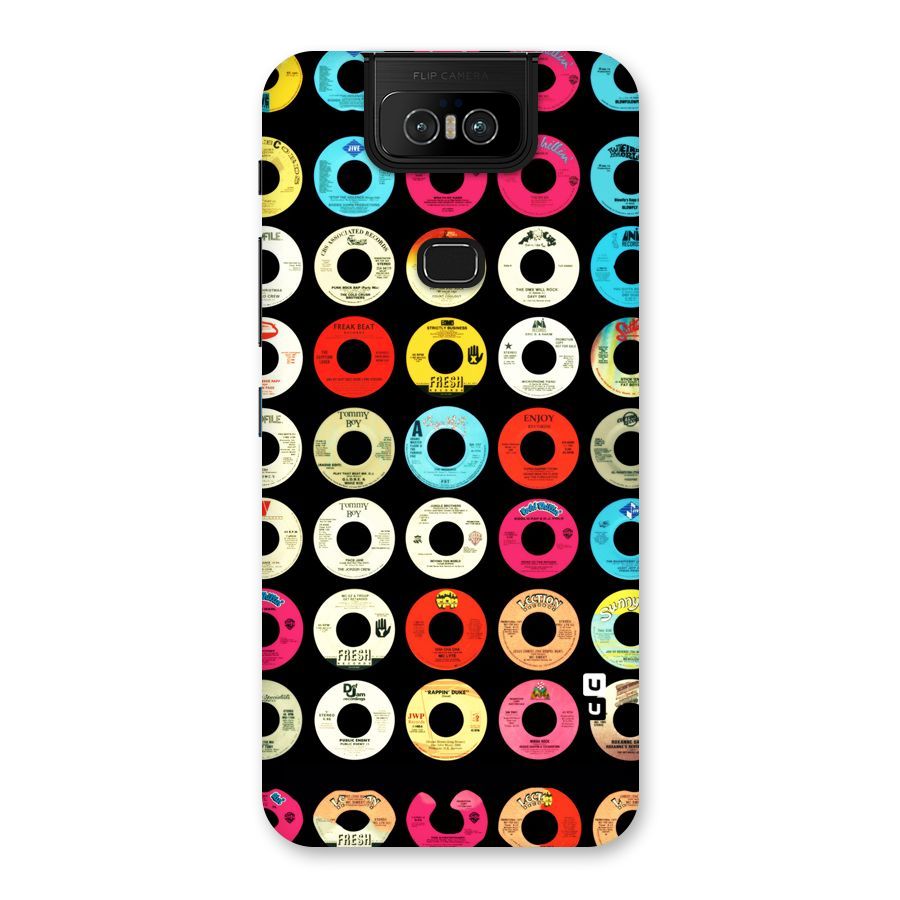 Vintage Collection CDs Back Case for Zenfone 6z