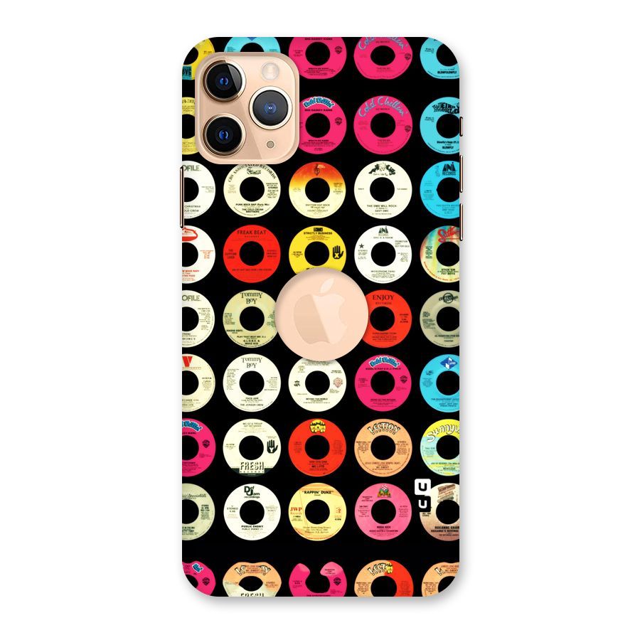 Vintage Collection CDs Back Case for iPhone 11 Pro Max Logo Cut