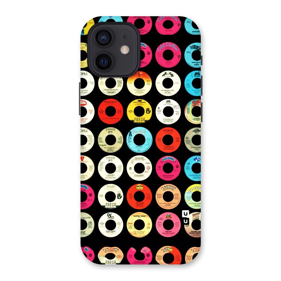 Vintage Collection CDs Back Case for iPhone 12