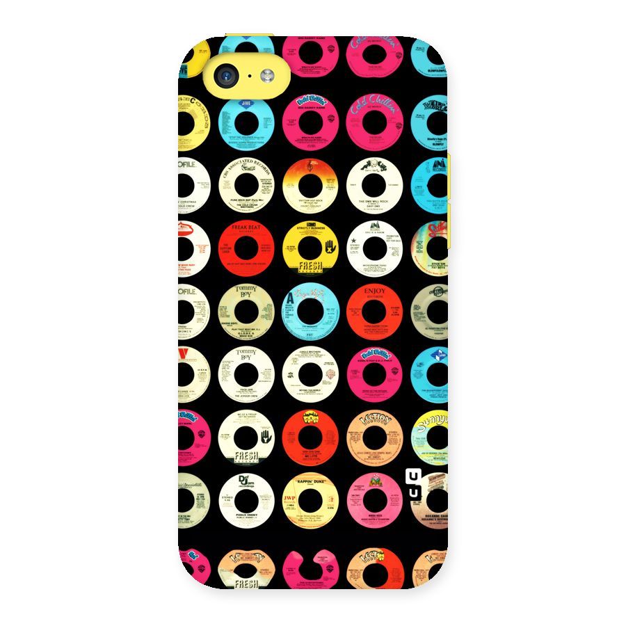 Vintage Collection CDs Back Case for iPhone 5C