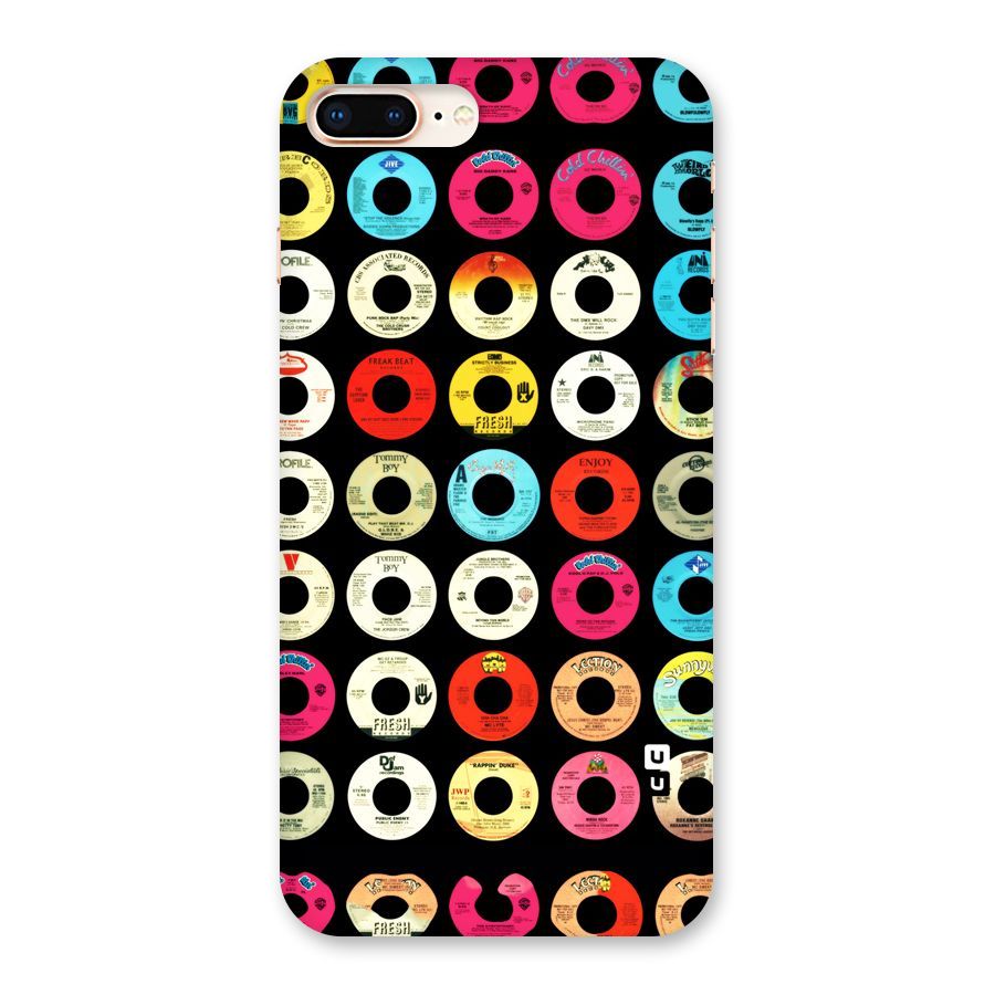 Vintage Collection CDs Back Case for iPhone 8 Plus