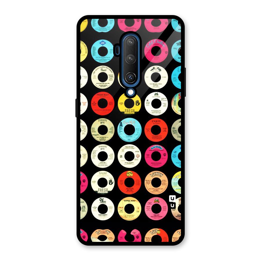 Vintage Collection CDs Glass Back Case for OnePlus 7T Pro