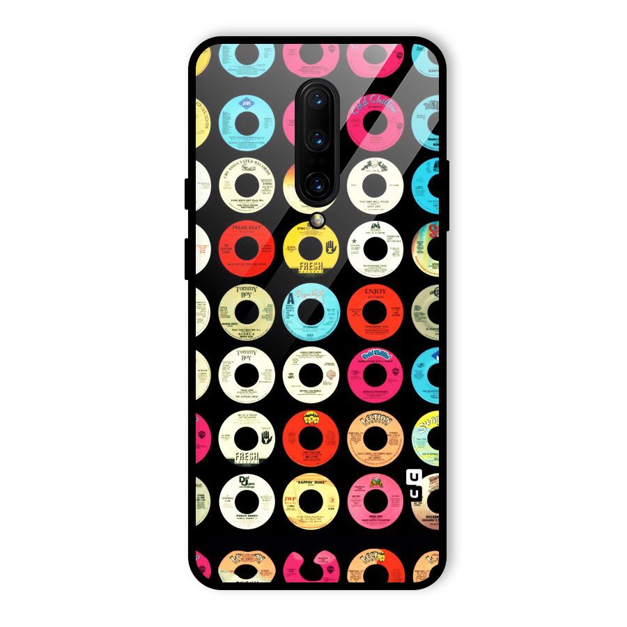 Vintage Collection CDs Glass Back Case for OnePlus 7 Pro