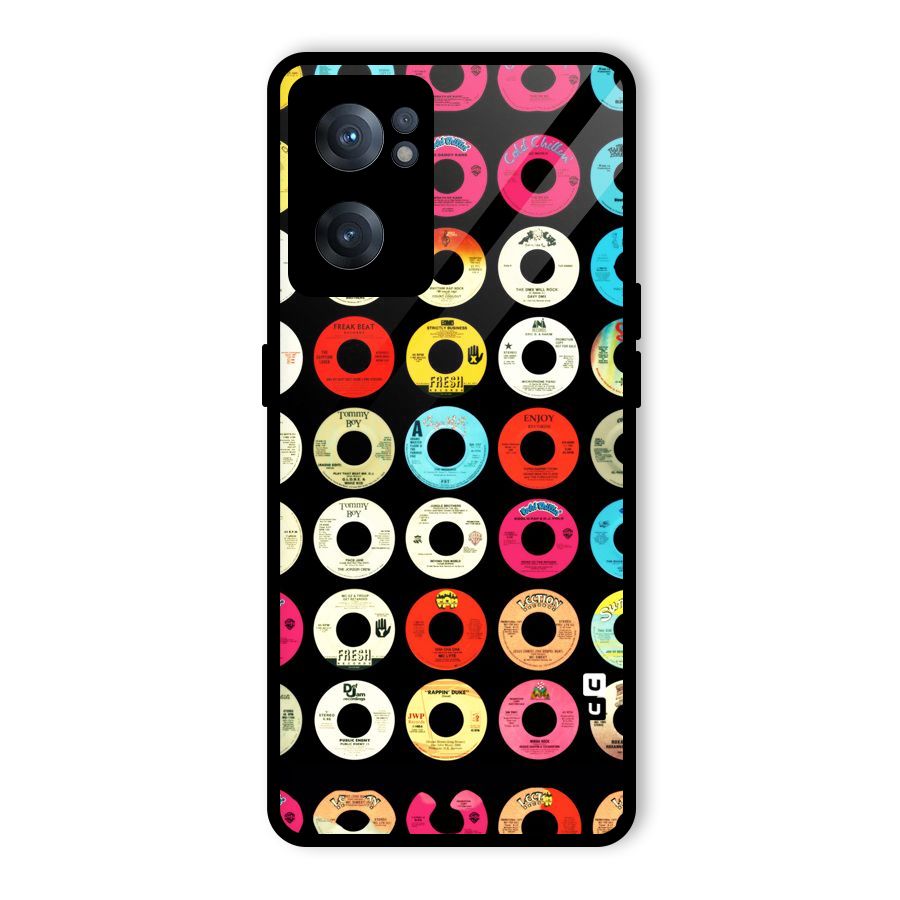 Vintage Collection CDs Glass Back Case for OnePlus Nord CE 2 5G