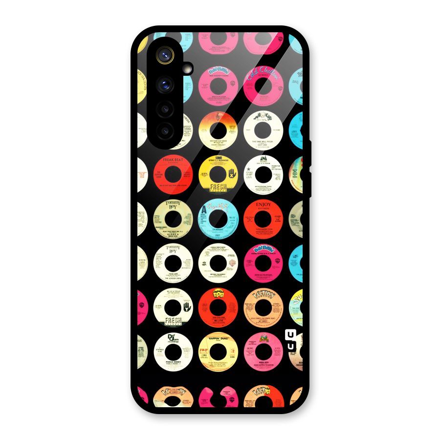 Vintage Collection CDs Glass Back Case for Realme 6i