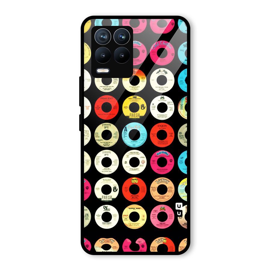 Vintage Collection CDs Glass Back Case for Realme 8 Pro