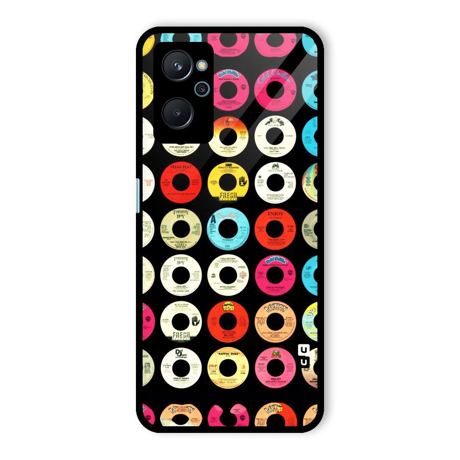 Vintage Collection CDs Glass Back Case for Realme 9i