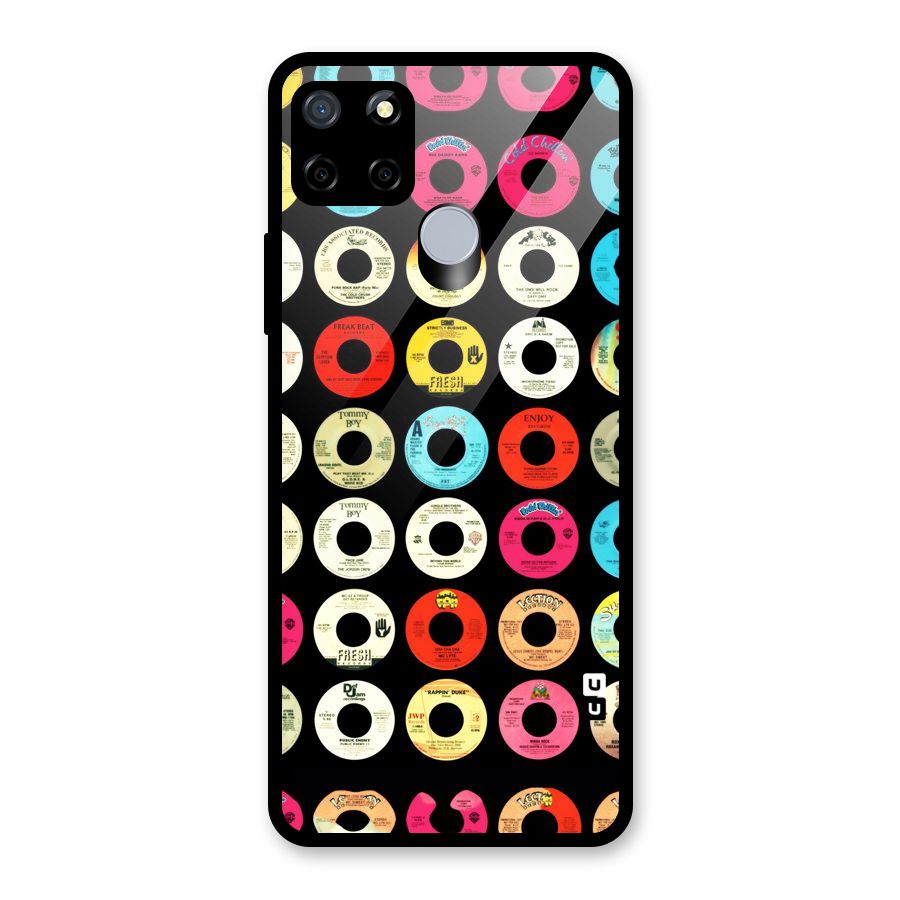 Vintage Collection CDs Glass Back Case for Realme C15