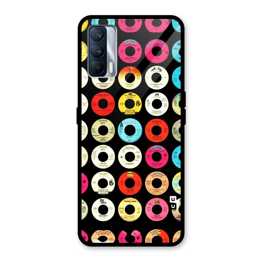 Vintage Collection CDs Glass Back Case for Realme X7