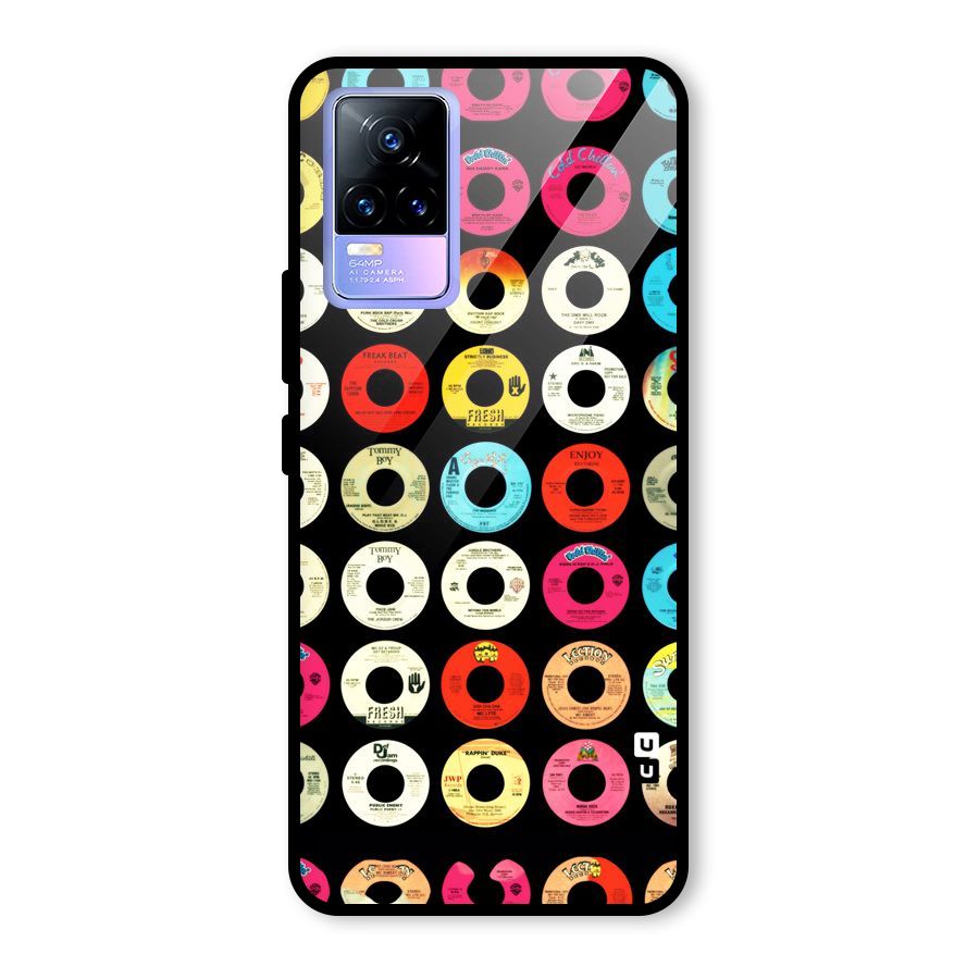 Vintage Collection CDs Glass Back Case for Vivo Y73
