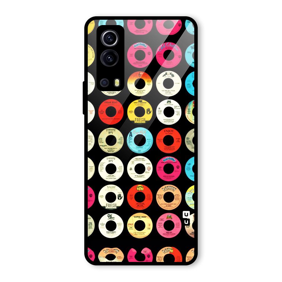 Vintage Collection CDs Glass Back Case for Vivo iQOO Z3
