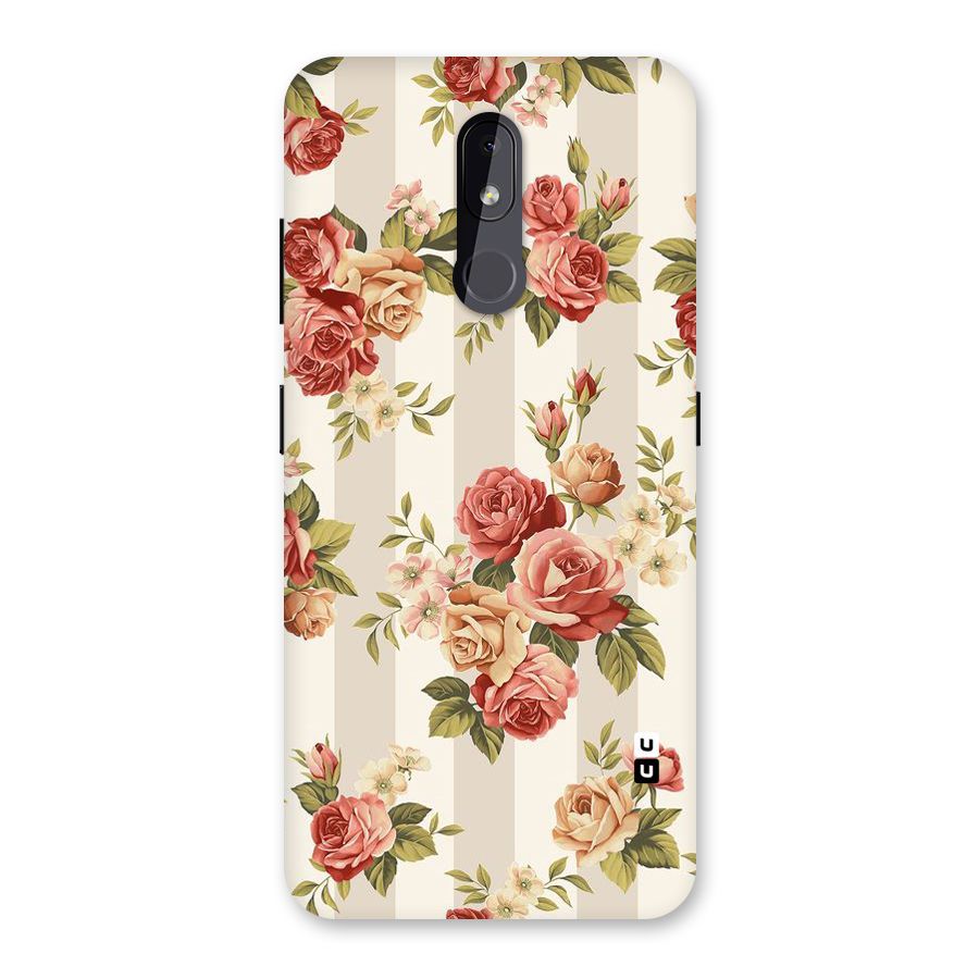 Vintage Color Flowers Back Case for Nokia 3.2