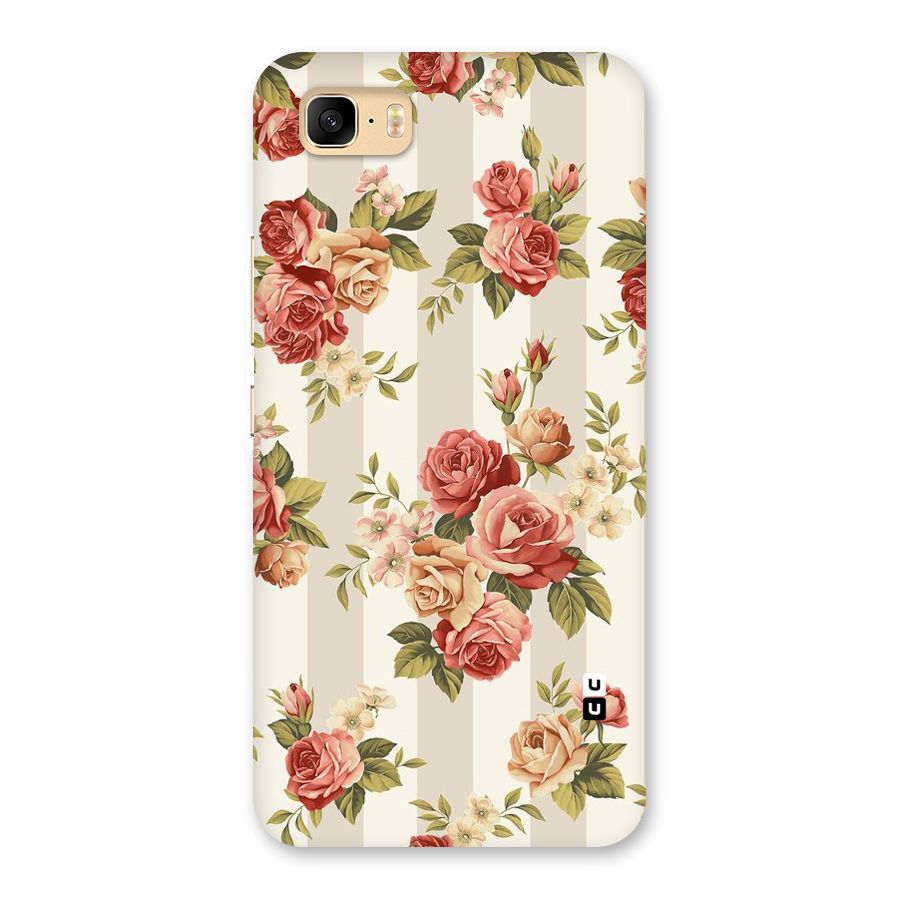 Vintage Color Flowers Back Case for Zenfone 3s Max