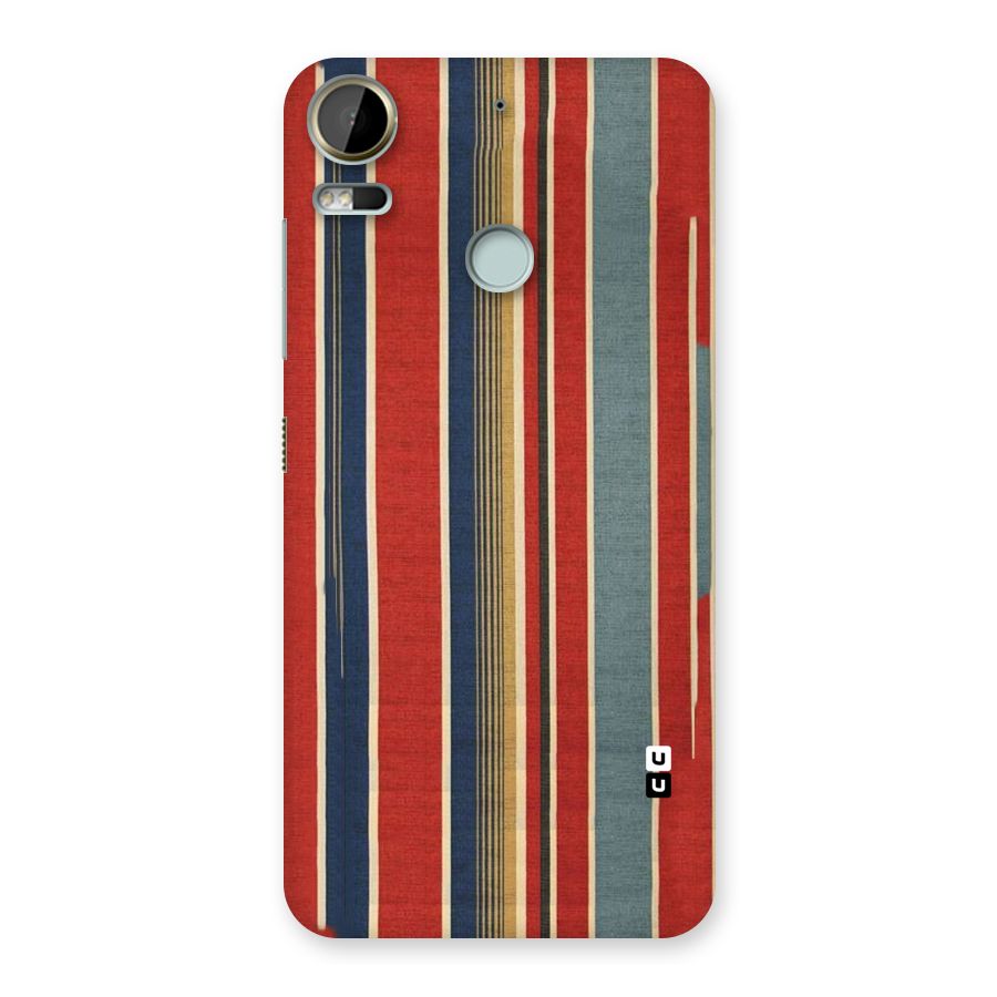 Vintage Disort Stripes Back Case for Desire 10 Pro