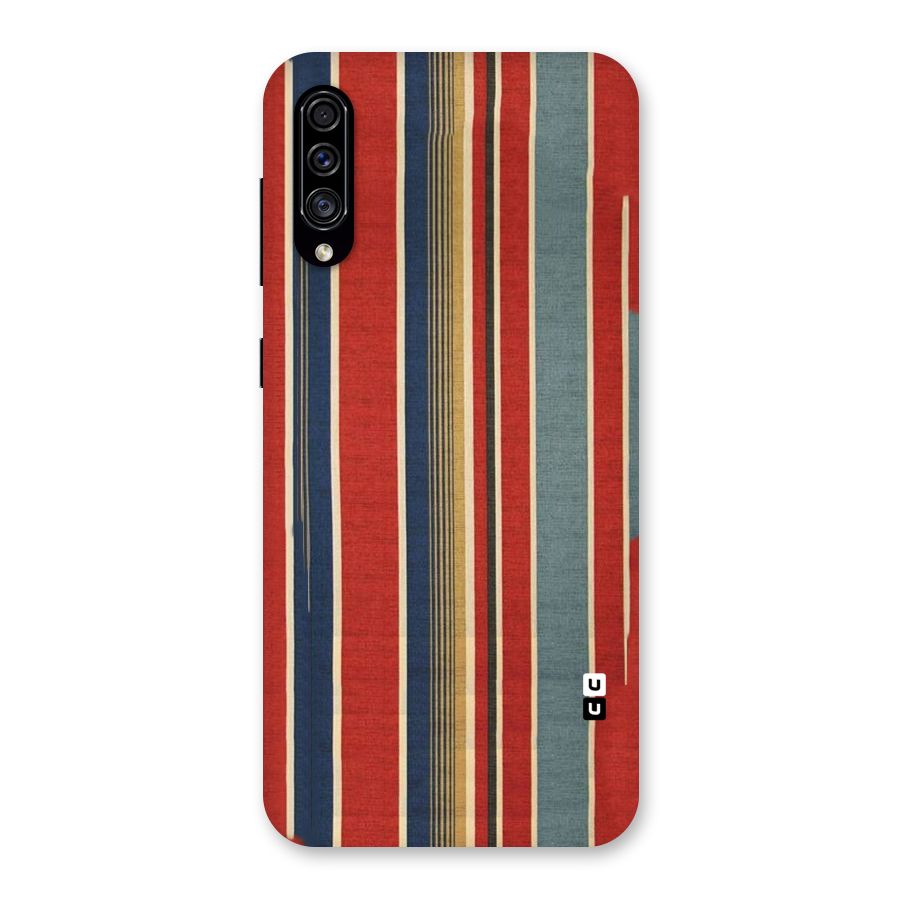 Vintage Disort Stripes Back Case for Galaxy A30s