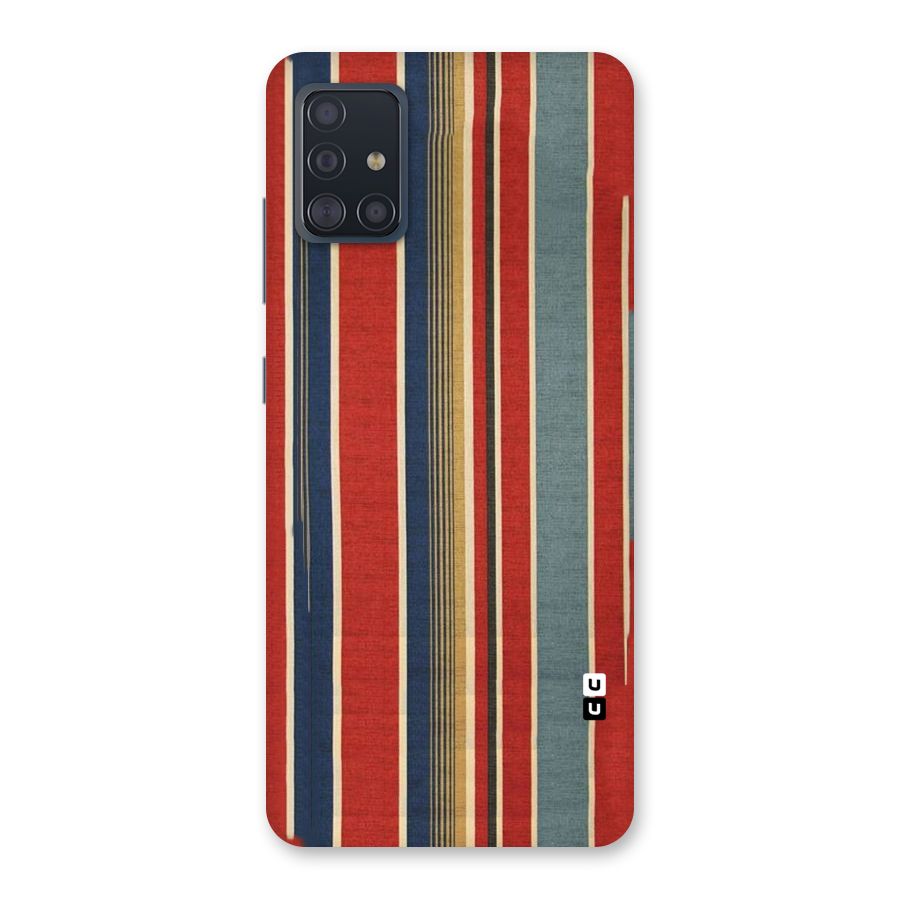 Vintage Disort Stripes Back Case for Galaxy A51
