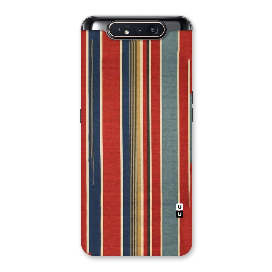Vintage Disort Stripes Back Case for Galaxy A80