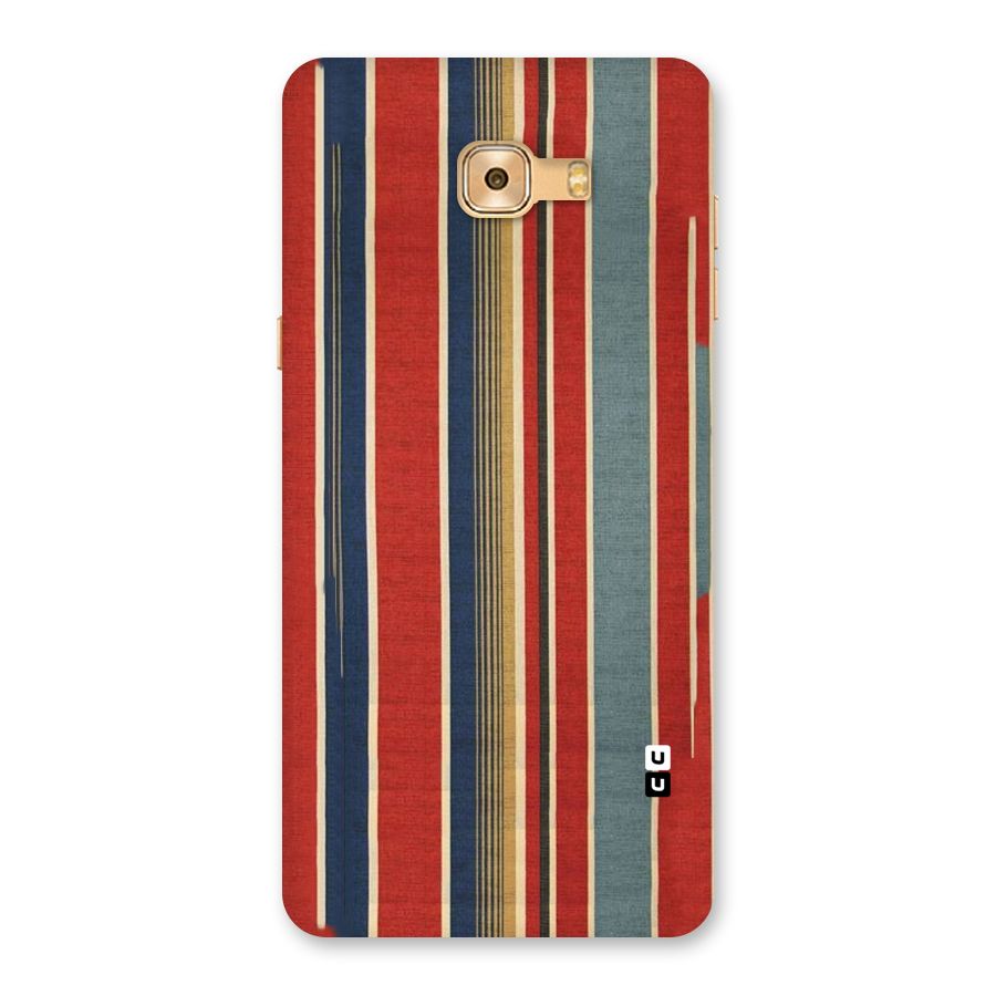 Vintage Disort Stripes Back Case for Galaxy C9 Pro