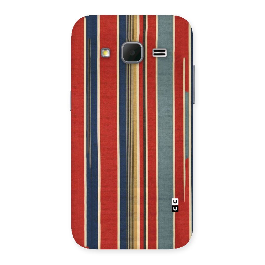 Vintage Disort Stripes Back Case for Galaxy Core Prime