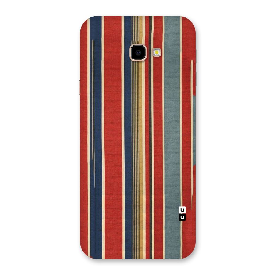 Vintage Disort Stripes Back Case for Galaxy J4 Plus