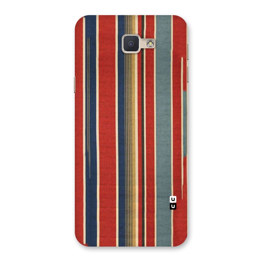 Vintage Disort Stripes Back Case for Galaxy J5 Prime