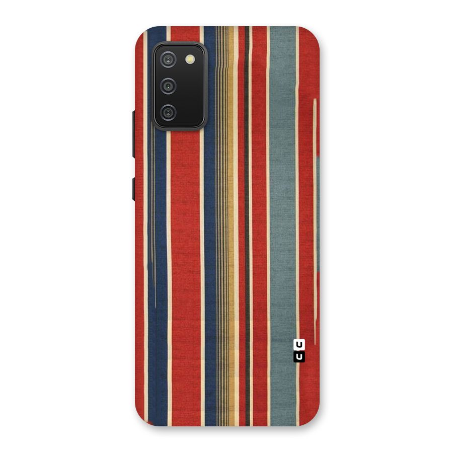 Vintage Disort Stripes Back Case for Galaxy M02s