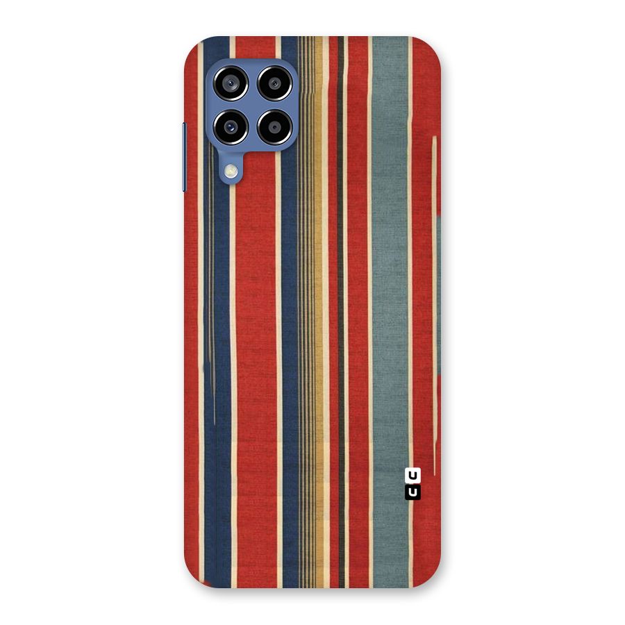Vintage Disort Stripes Back Case for Galaxy M53 5G