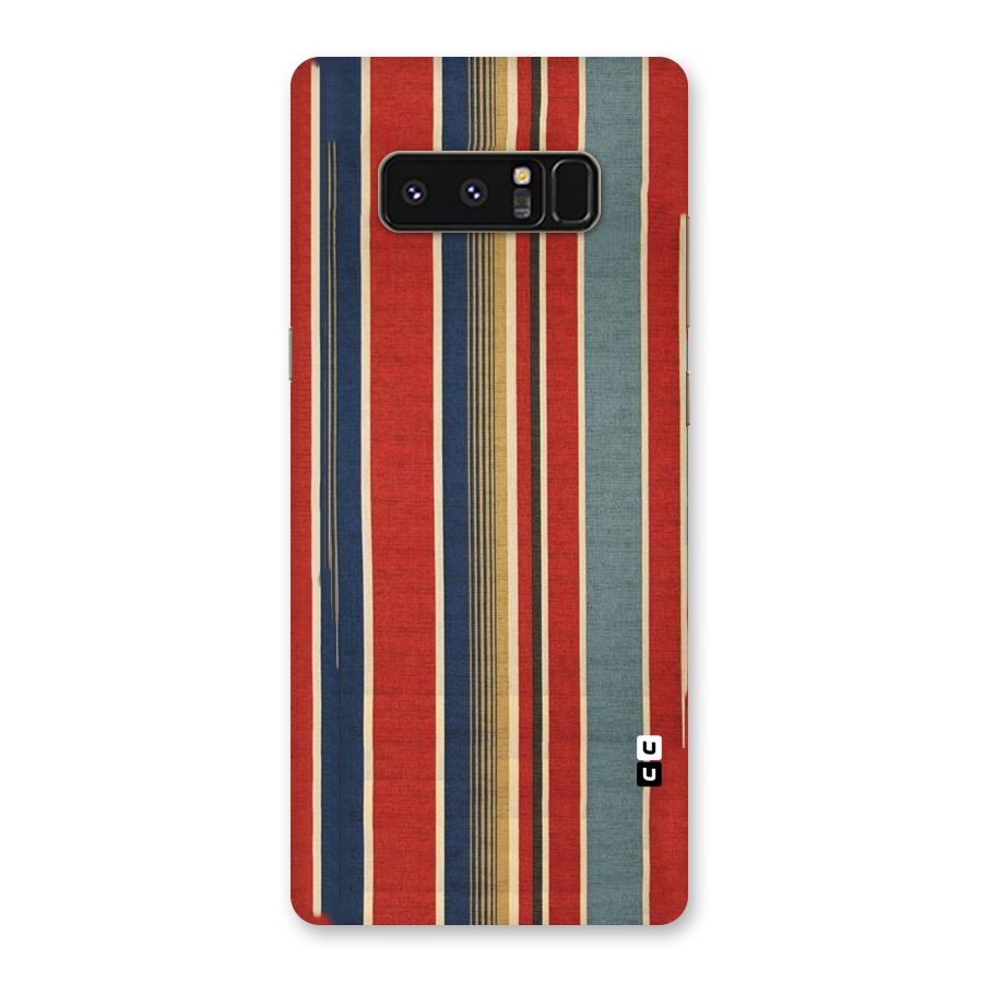 Vintage Disort Stripes Back Case for Galaxy Note 8
