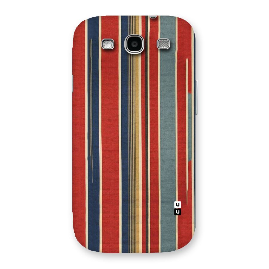 Vintage Disort Stripes Back Case for Galaxy S3