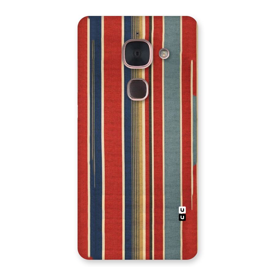 Vintage Disort Stripes Back Case for Le Max 2