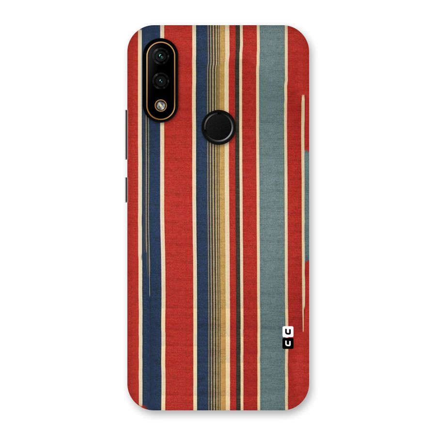 Vintage Disort Stripes Back Case for Lenovo A6 Note