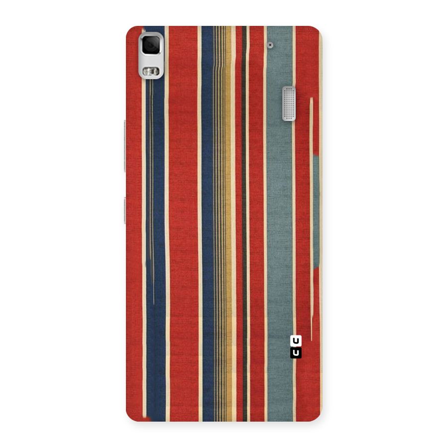Vintage Disort Stripes Back Case for Lenovo A7000