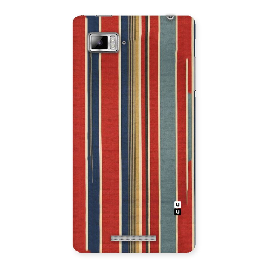 Vintage Disort Stripes Back Case for Lenovo Vibe Z K910