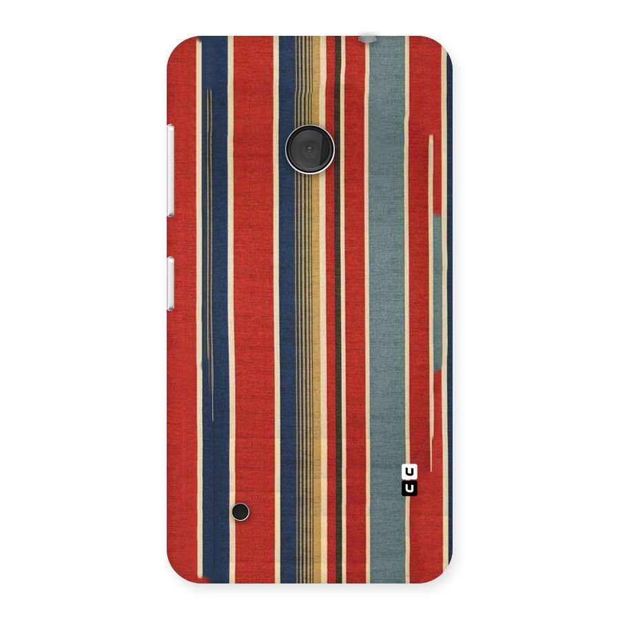 Vintage Disort Stripes Back Case for Lumia 530