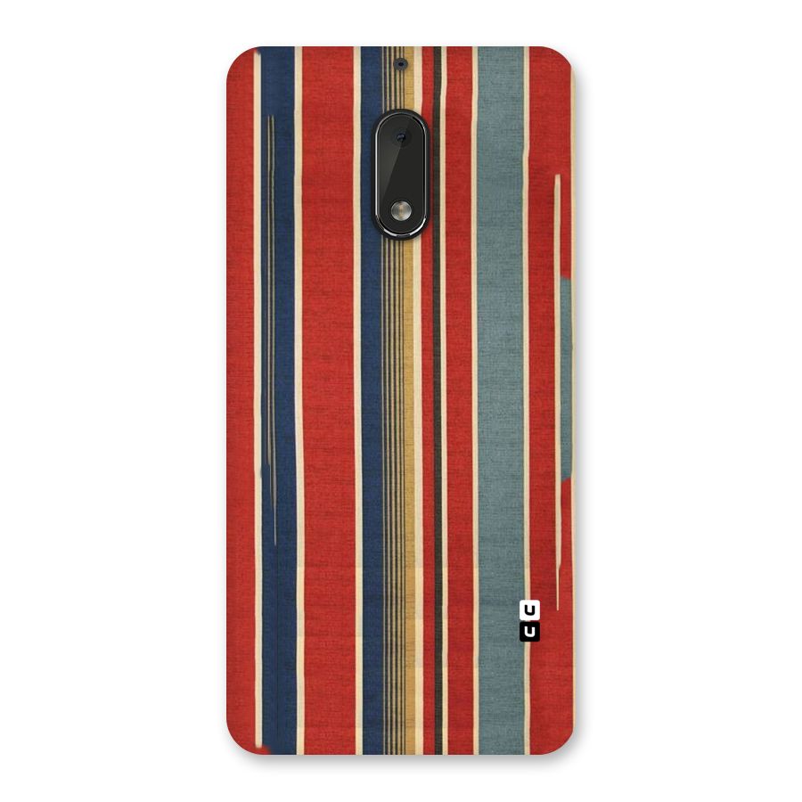 Vintage Disort Stripes Back Case for Nokia 6